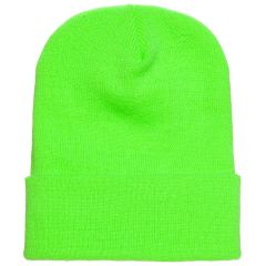 Yupoong Embroidered Adult Cuffed Knit Beanie
