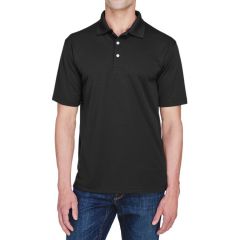UltraClub Men's Cool & Dry Stain-Release Performance Embroidered Polo
