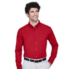 CORE365 Men's Operate Long-Sleeve Twill Shirt  - Embroidered
