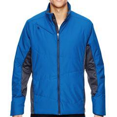 North End Embroidered Mens Immerge Insulated Hybrid Jacket with Heat Reflect Technology