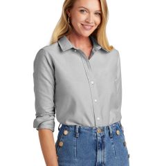 Brooks Brothers Women’s Casual Oxford Cloth Shirt - Embroidered