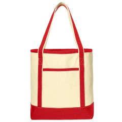 Port Authority Large Cotton Canvas Boat Tote