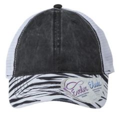Infinity Her - Women's Animal Print Mesh Back Cap - Embroidered
