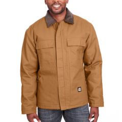 Berne Men's Tall Heritage Cotton Duck Chore Jacket - Embroidered