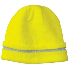 CornerStone Embroidered Enhanced Visibility Beanie