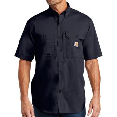 Carhartt Embroidered Force Ridgefield Short Sleeve Shirt