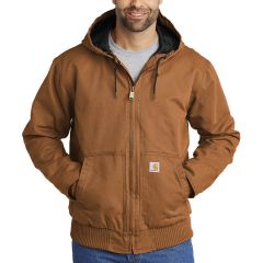 Carhartt Tall Washed Duck Active Jacket - Embroidered