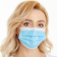 Disposable 3-Layer Face Mask - 50 Pack