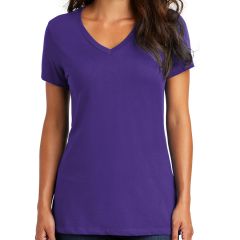 District Made Ladies Perfect Weight V-Neck Tee