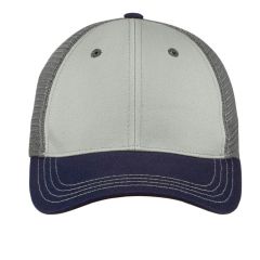 District Tri-Tone Mesh Embroidered Back Cap
