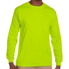 Gildan Ultra Cotton Long Sleeve Pocket T-Shirt