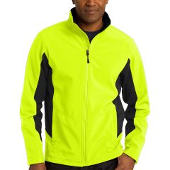 Port Authority Embroidered Core Colorblock Soft Shell Jacket