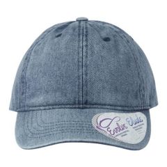 Infinity Her - Womens Denim Cap - Embroidered