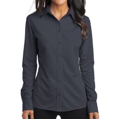 Port Authority Ladies Embroidered Dimension Knit Dress Shirt
