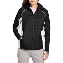 Nautica Ladies' Nautical Mile Embroidered Puffer Packable Jacket