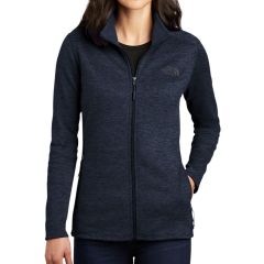 The North Face Ladies Embroidered Skyline Full-Zip Fleece Jacket