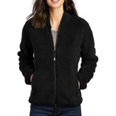 The North Face Embroidered Ladies High Loft Zip-Up Fleece Jacket