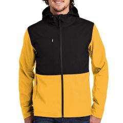 The North Face Embroidered Castle Rock Hooded Soft Shell Jacket