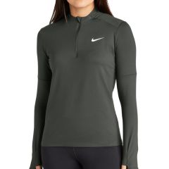 Nike Ladies Embroidered Dri-FIT Element 1/2-Zip Top