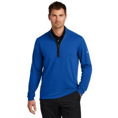 Nike Textured 1/2-Zip Cover-Up - Embroidered