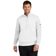 Nike Club Fleece Sleeve Swoosh 1/2-Zip - Embroidered
