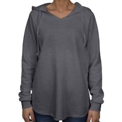 Independent Trading Company Ladies California Wave Wash Hoodie
