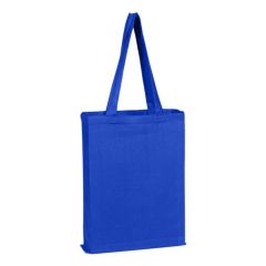 Q-Tees - Canvas Gusset Promotional Tote - Q800GS - Embroidered