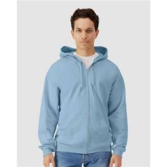 Gildan - Softstyle Full-Zip Hooded Sweatshirt - Embroidered
