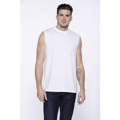 StarTee Men's Cotton Muscle T-Shirt - Screen Printed