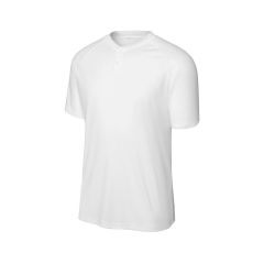 Sport-Tek PosiCharge Competitor 2-Button Henley - Embroidered