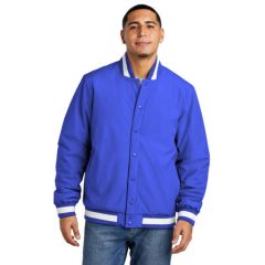 Sport-Tek Insulated Varsity Jacket - Embroidered