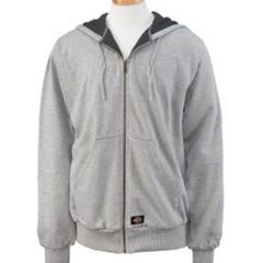 Dickies Embroidered Mens 470 Gram Thermal-Lined Fleece Hooded Jacket
