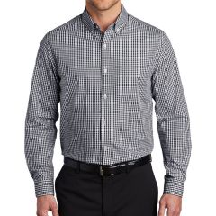 Port Authority Broadcloth Gingham Embroidered Easy Care Shirt