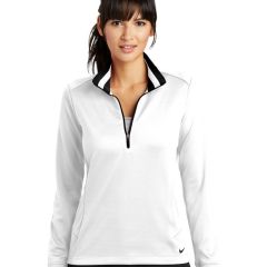 Nike Ladies Dri-FIT 1/2-Zip Cover-Up - Embroidered