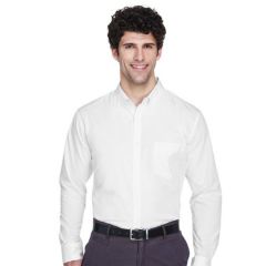 CORE365 Men's Operate Long-Sleeve Twill Shirt  - Embroidered