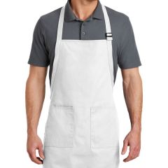 Port Authority Full-Length Apron with Pockets - Screen Printed