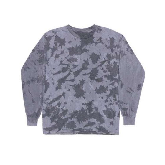 【COLOR iN ID】Cloverty Twisted Slim Tee KD Spain — Meadowsweet Wildflower Woodblock Style Long