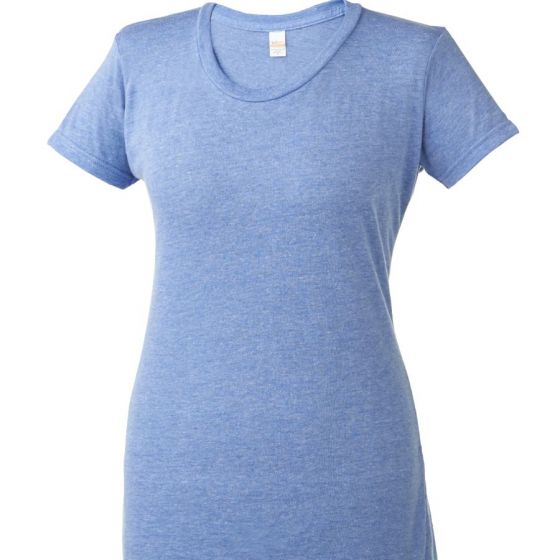 Custom Tultex-Women's Slim Fit Tri-Blend T-Shirt | Design Online