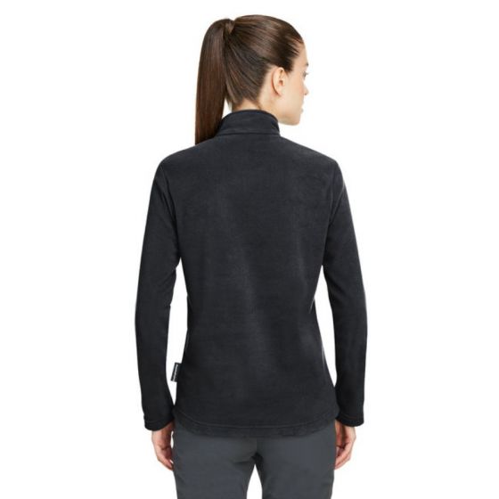 Jack Wolfskin Ladies Taunus Lightweight Half Zip Fleece Embroidered