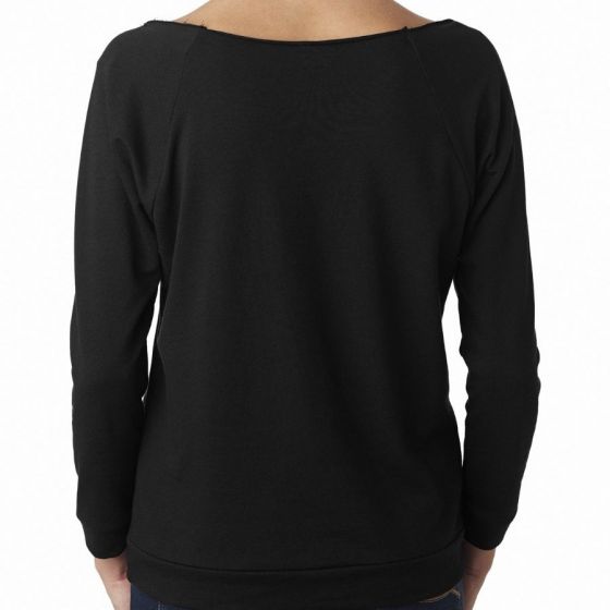 Custom Next Level Ladies' French Terry 3/4-Sleeve Raglan