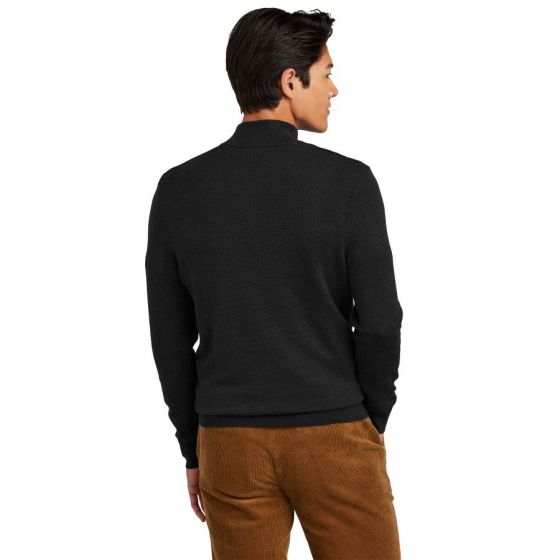 Custom Printed Brooks Brothers Washable Merino Birdseye 1/4
