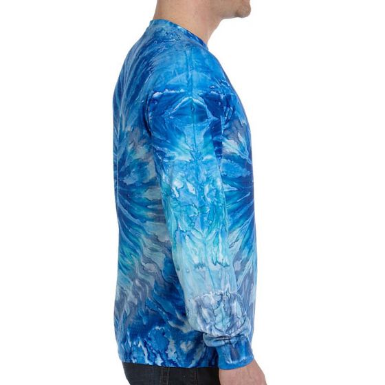 Custom Tie-Dye Long Sleeve T-Shirt | Design Online
