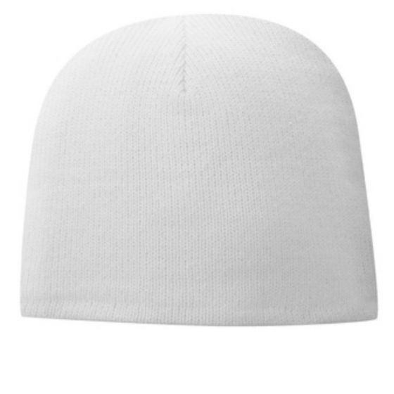 Port Company Fleece Lined Beanie Cap Embroidered