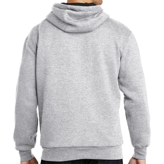 Cornerstone Mens Heavyweight Full-Zip Hooded Sweatshirt with Thermal Lining 