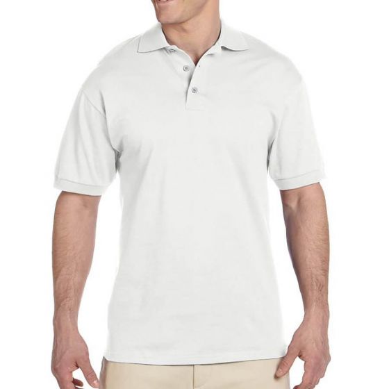 Custom Jerzees Adult Heavyweight Cotton Jersey Polo | Design