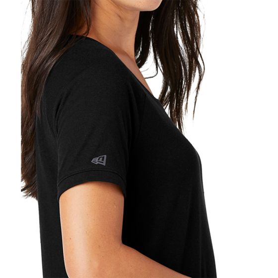 Custom New Era Ladies Tri-Blend Performance Cinch Tee