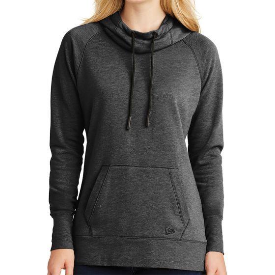 Custom New Era Ladies Tri Blend Fleece Pullover Hoodie Design Online