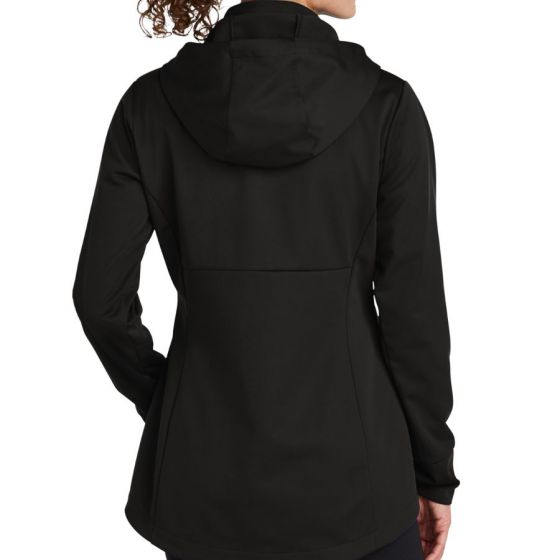 Custom Sport-Tek Ladies Embroidered Hooded Soft Shell Jacket