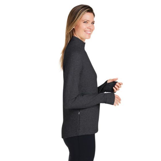 Custom Printed North End Ladies' Spirit Textured Quarter-Zip Custom Printed North End Ladies' Spirit Textured Quarter-Zip