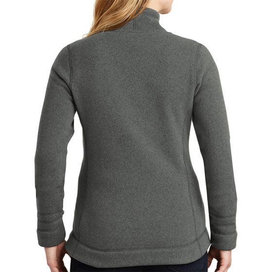 the north face women's sweater fleece jacket